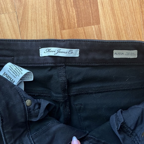 Mavi jeans in black denim - Picture 2 of 2